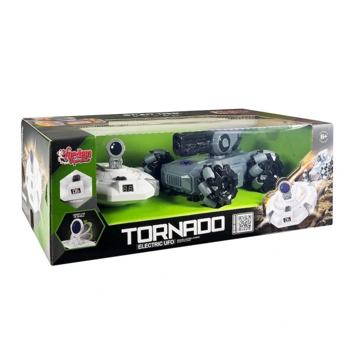 VARDEM SYR-666-804 U/K FULL FONKSİYON ŞARJLI 2.4G UFO AVCISI AKROBATİK TANK ARABA