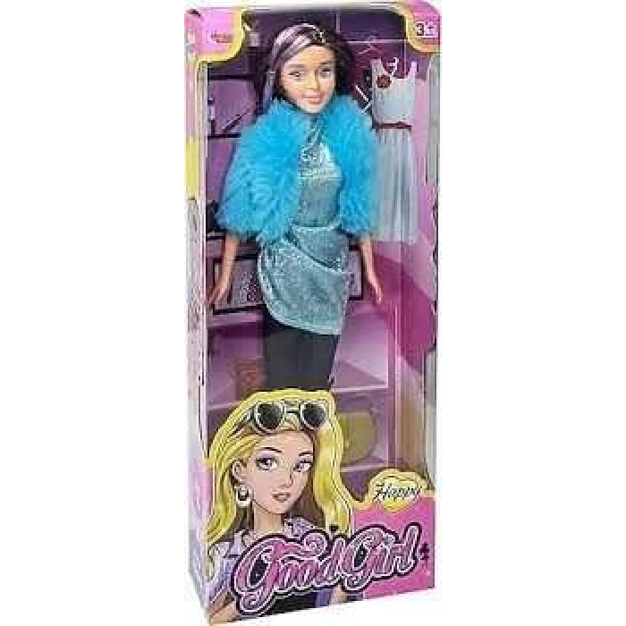 VARDEM WG-66771(48PCS) KUTULU 29CM PARLAK DRAPE ELBİSELİ BEBEK