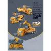 KZL-706-40 SÜRTMELİ 25CM İNŞAAT ARAÇLARI 6 LI KUTU *48