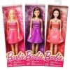 MATTEL T7580 BARBİE PIRILTILI BARBİE BEBEKLER*6