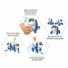 NECO SIL/88567 SİLVERLİT RUFFY ROBOT KÖPEK