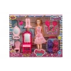 OYDAŞ 02454 CINDY DOLL BAVULLU MAKYAJ MASALI  BEBEK