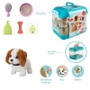 VARDEM JND-6806 HAREKETLİ KÖPEK VE IŞIKLI SESLİ ŞEFFAF KAFES SETİ