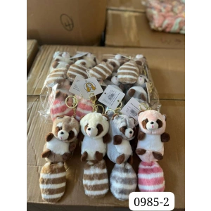 CAN 0985-2 PELUŞ ANAHTARLIK 12Lİ
