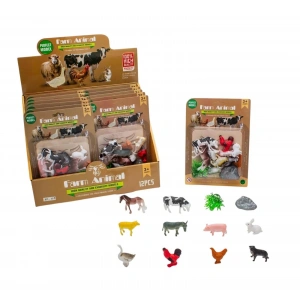 KZL-H4 HAYVAN SET ÇİFTLİK HAYVANALRI KARTELA *120