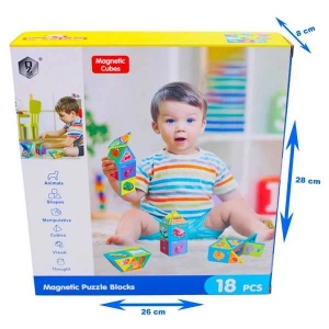 KZL-HD351A MANYETİK 18PCS ZEKA KÜPÜ *48