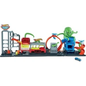 MATTEL GTT96 HW DEV AHTAPOT ILE ARABA YIKAMA OYUN SETI 2