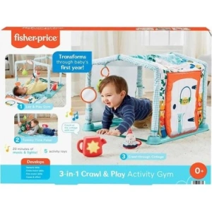 MATTEL HJK45 FİSHER-PRİCE 3Ü 1 ARADA SEVİMLİ KULÜBE JİMNASTİK MERKEZİ *1
