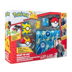 NECO POK/PKW0028-A POKEMON CLİP N GO BANDOLİER BÜYÜK SET ASORTİ