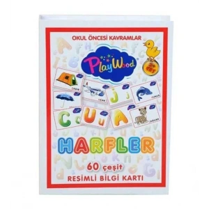 ONYIL ONY-26 EĞİTİCİ RESİMLİ BİLGİ KARTI HARFLER