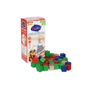 ONYIL ONY-359 KUTUDA AHŞAP SİHİRLİ BLOKLAR 100 PARÇA