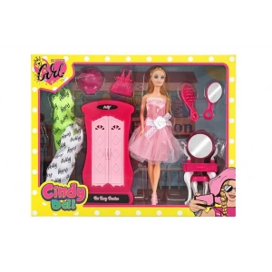 OYDAŞ 02453 CINDY DOLL DOLAPLI MAKYAJ MASALI BEB *12