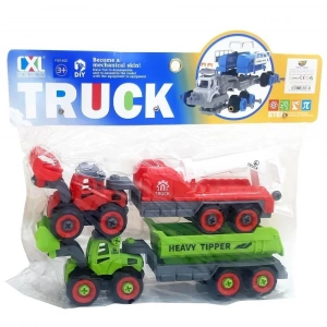 PRESTİJ CXL900-109/110 POŞETLİ 2Lİ RÖMORKLU ARAÇ OYUNCAK OYUN SETİ