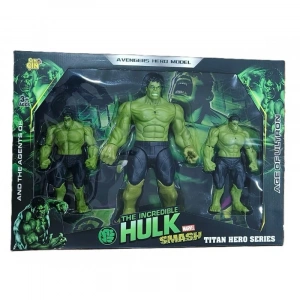 PRESTİJ FAB.4084 KUTULU-3 KARAKTERLİ HULK SETİ