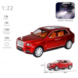 VARDEM HCL-506 KUTULU ÇEK BIRAK 1:22 SESLİ VE IŞIKLI BUHARLI RR LÜX METAL JEEP