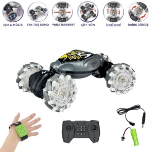VARDEM HG4-28 U/K FULL FONKSİYON BİLEKTEN KONTROL ŞARJLI 2.4G STUNT ARABA
