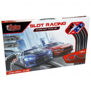 VARDEM JJ.146-1 PİLLI 2 ARAÇLI YARIS SETI 1:64 (204Cm)