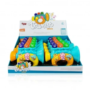 VARDEM JLG-855-38A IŞIKLI VE MÜZİKLİ TROMPET BEBEK PİYANOSU