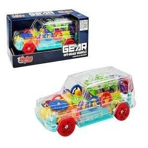 VARDEM WK-C-1A IŞIKLI, MÜZİKLİ PİLLİ ÇARP DÖN ŞEFFAF JEEP