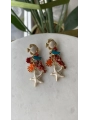 Özel Seri Deniz Temalı Charm Balık Küpe