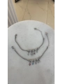 Çelik Charm Detay Pandora Bileklik