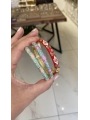 Özel Seri Çiçek Desen Kelepçe