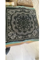 Renkli Etnik Desen 70x70 Pamuklu Fular
