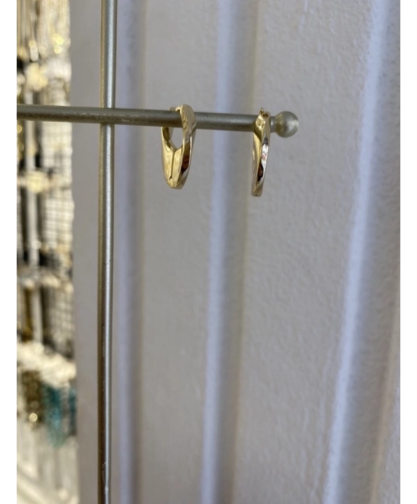 Özel Seri Asimetrik Plaka Halka Küpe