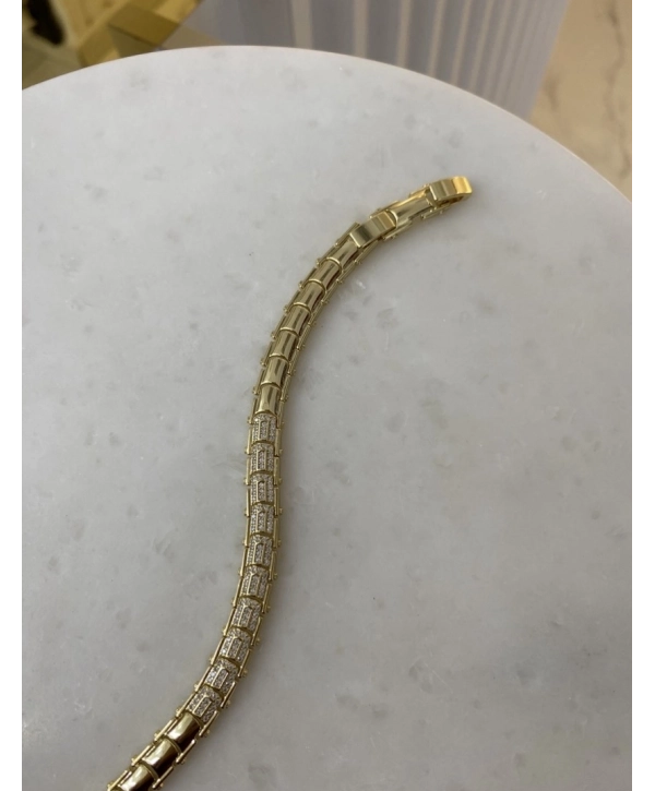 VIP Zirkon Taş Detay Tasarım Bileklik