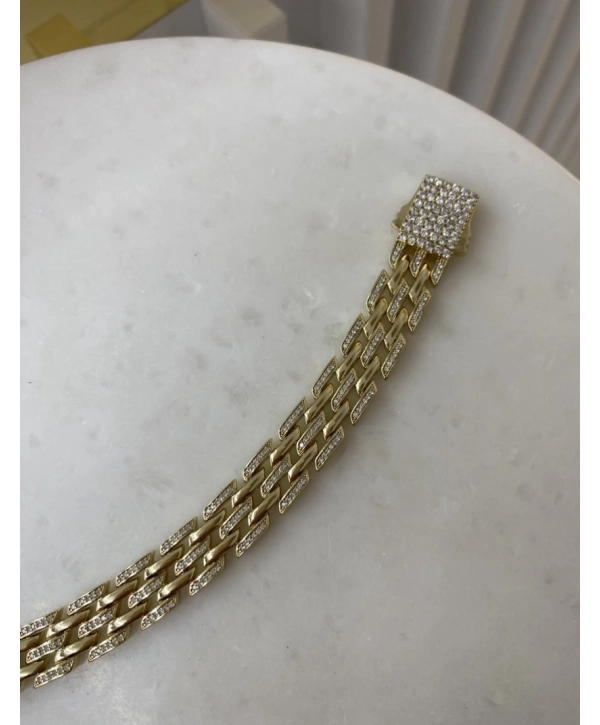 VIP Zirkon Taş Detay Gurmet Bileklik