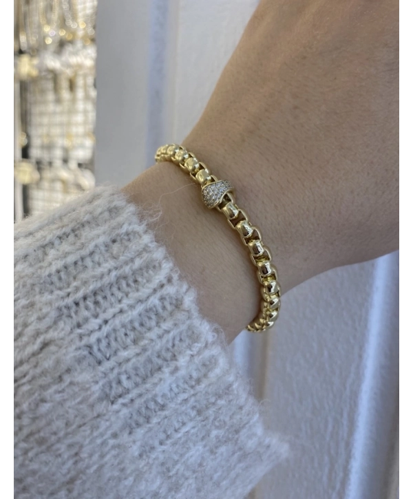 VIP Sıralı İç içe geçme Bombe Bileklik