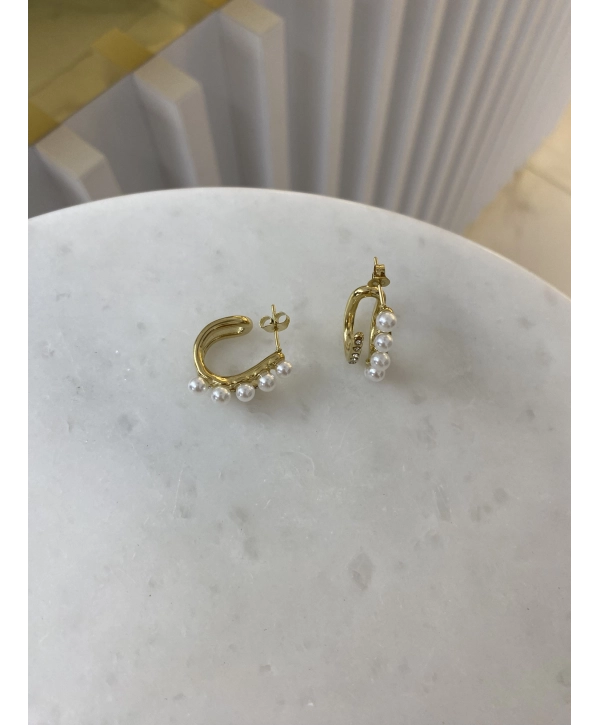 Çelik İnci Detay Küpe