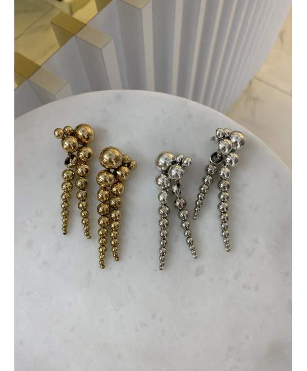 Özel Seri Sıralı Top Küpe