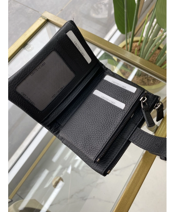 Küçük Hakiki Deri Cüzdan