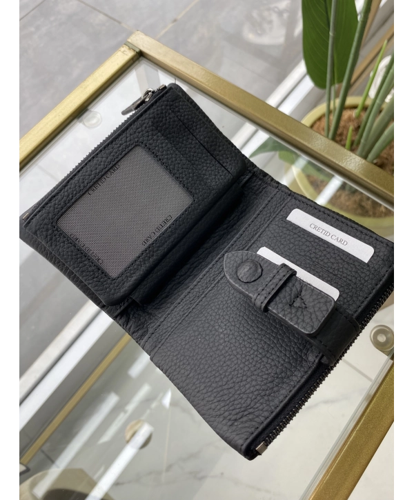 Küçük Hakiki Deri Cüzdan