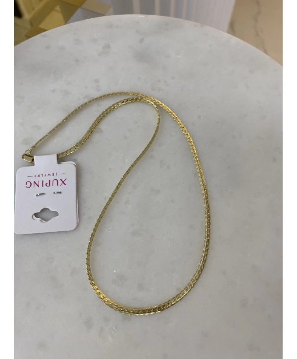 Vip İnce İtalyan S Zincir Kolye