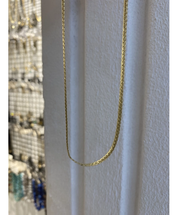 Vip İnce İtalyan S Zincir Kolye