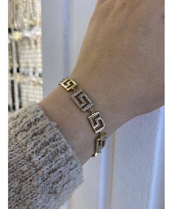 Çelik Zirkon Taş S Bileklik