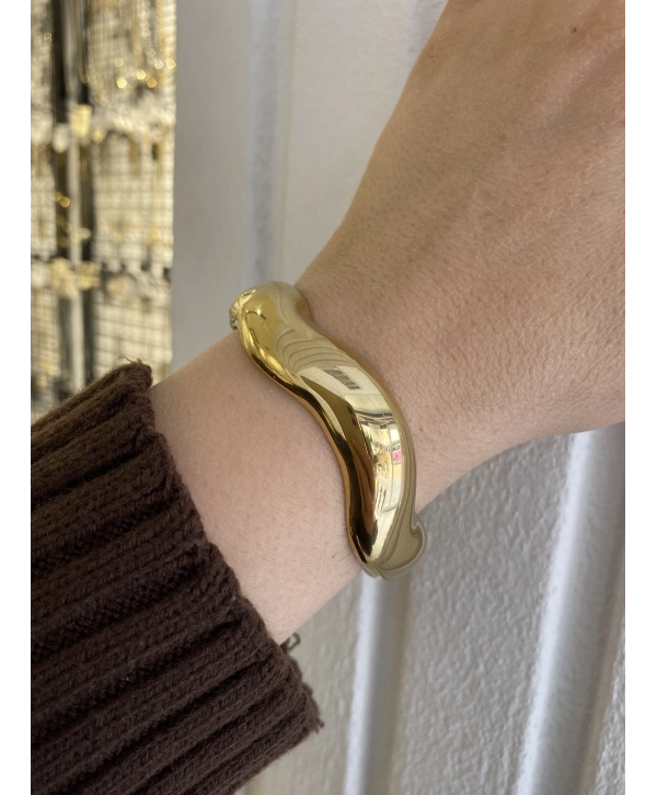 Çelik Kıvrımlı Kalın Kelepçe