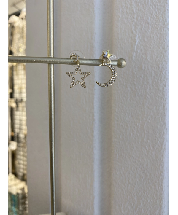 VIP Ay Yıldız Küpe