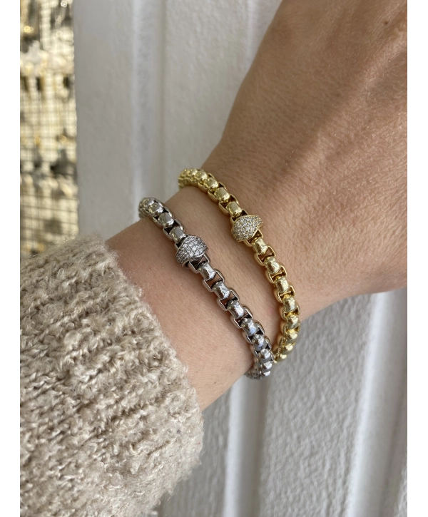 VIP Sıralı İç içe geçme Bombe Bileklik