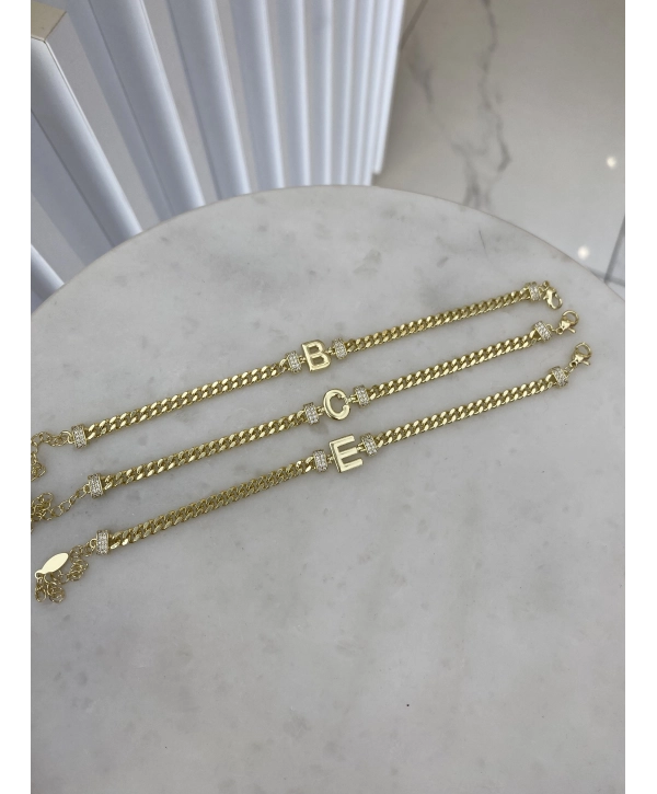 Özel Seri Harf Bileklik