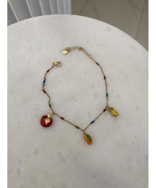 Çelik Elma ve Ananas Detay Halhal