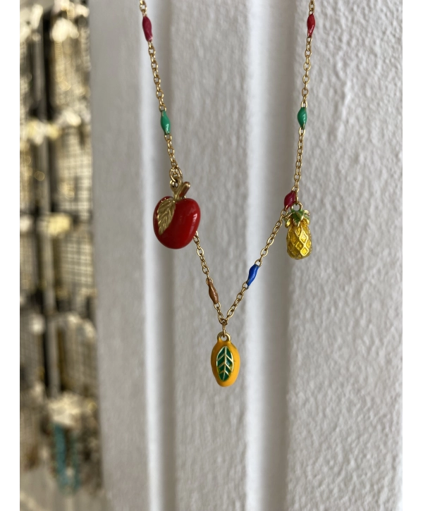 Çelik Elma ve Ananas Detay Halhal