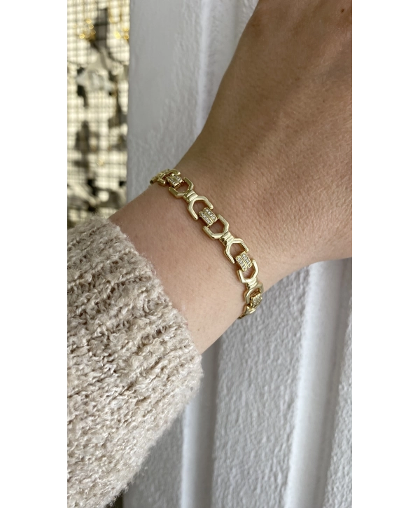 VIP Zirkon Detay Tasarım Bileklik