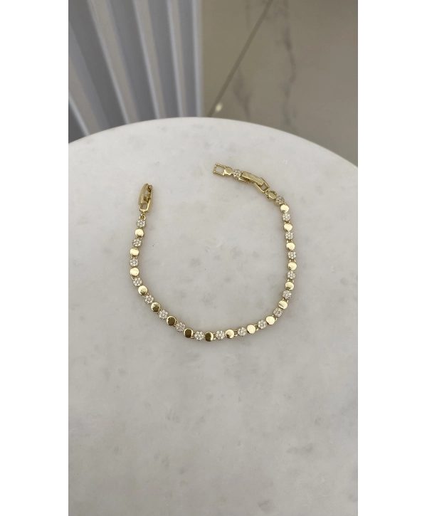 VIP Minimal Sıralı Daire Bileklik