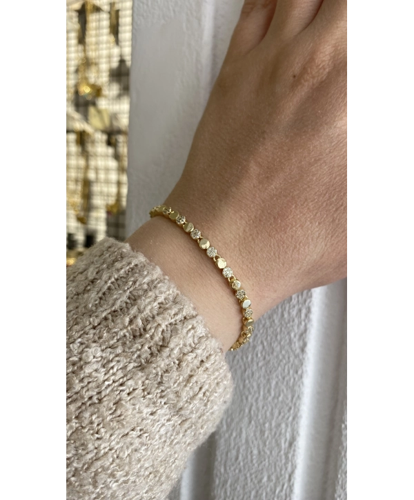 VIP Minimal Sıralı Daire Bileklik