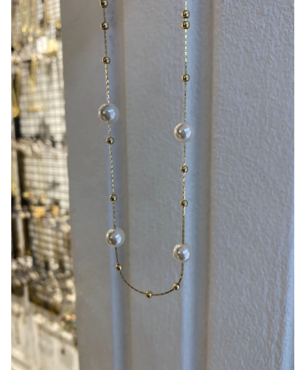 Çelik İnci Detay Kolye