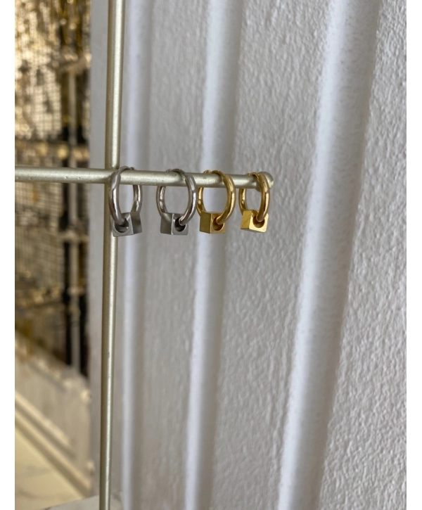 Çelik Küp Detay Küpe