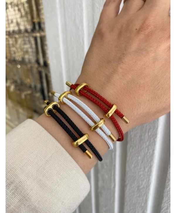 Çelik Örgü İp Bileklik